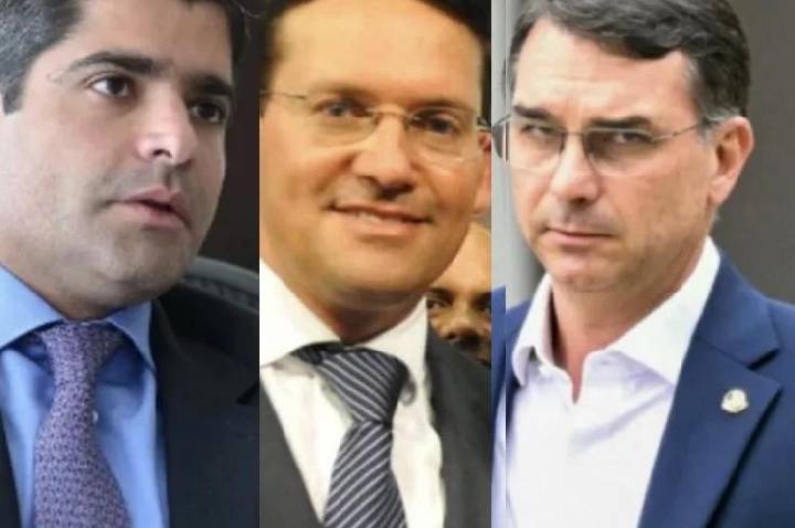 A CONVENÇÃO DE ACM NETO, JOÃO ROMA E FLÁVIO BOLSONARO
