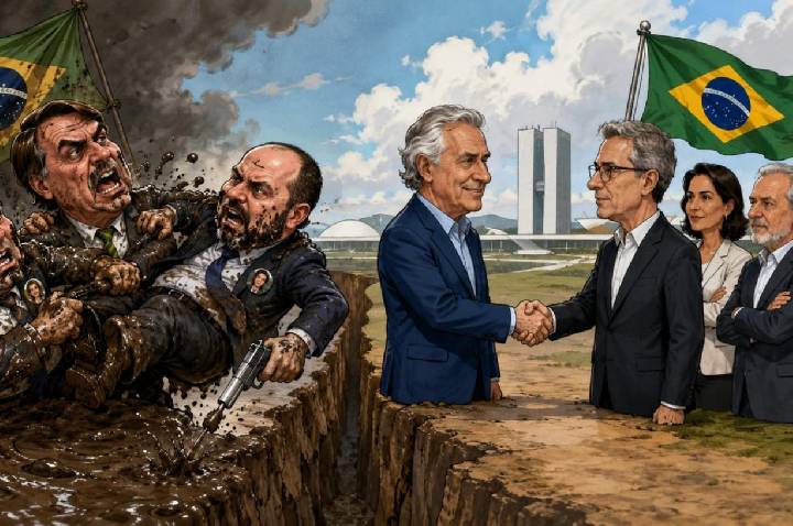 A DIREITA BOLSONARISTA VERSUS A DIREITA QUE TEM O RESPEITO DA ESQUERDA