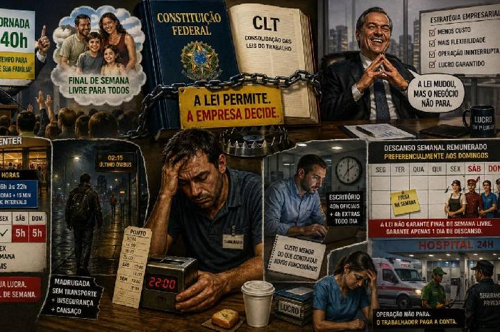 A FALÁCIA DA ESCALA 5X2 E A ILUSÃO DA NOVA PEC: UMA ANÁLISE TÉCNICA E JURÍDICA DA LEGISLAÇÃO TRABALHISTA