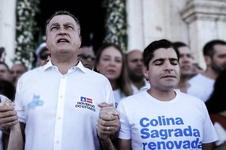 Guerra de narrativas na Bahia: Rui Costa usa arquivo contra ACM Neto e sobe o tom nas redes.