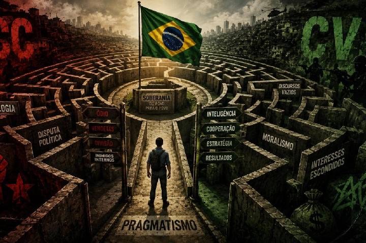 O Labirinto da Soberania: por que combater o PCC e o Comando Vermelho exige pragmatismo, não ideologia