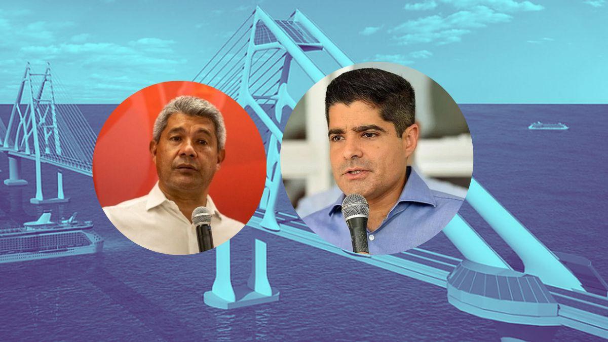 ACM Neto responsabiliza PT pelo fracasso na construção da ponte Salvador-Itaparica