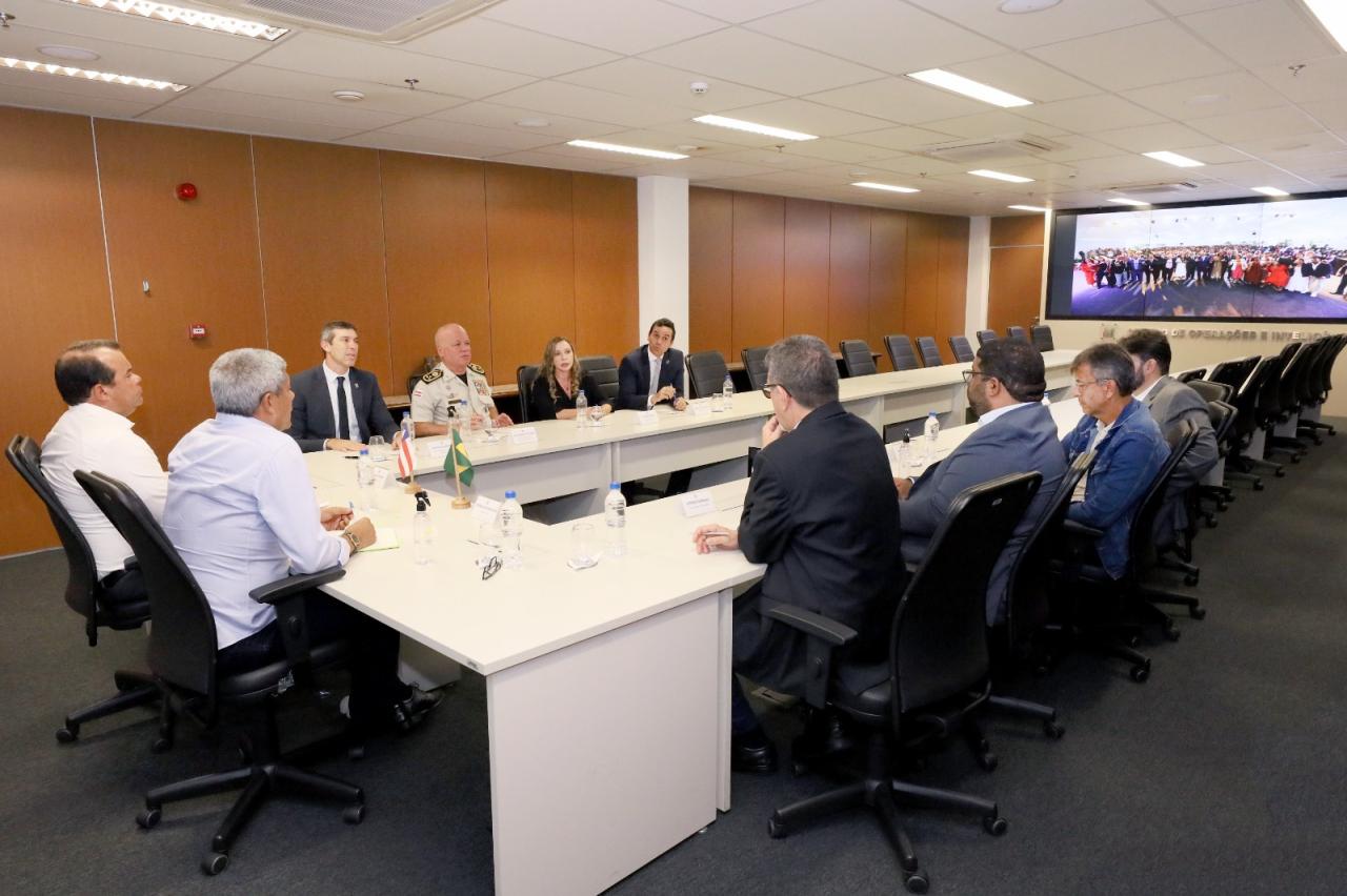 Governador Jerônimo Rodrigues reúne cúpula da Segurança Pública para avaliação e planejamento de ações