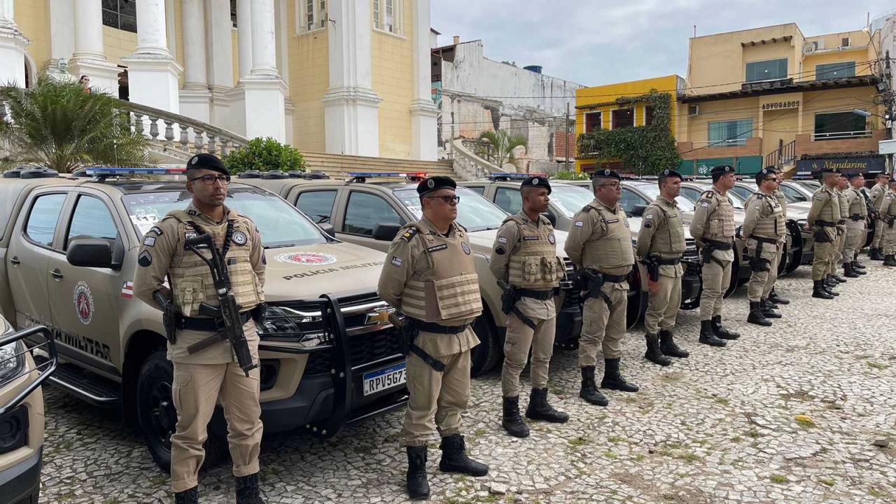 Ilhéus é contemplada com novas viaturas para a Polícia Militar