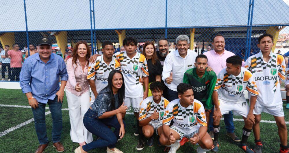 Ibicuí recebe nova escola, campo de futebol e obras de infraestrutura urbana do Governo do Estado