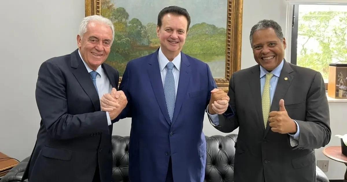 Em São Paulo, Kassab, Otto Alencar e Antonio Brito discutem as diretrizes do partido