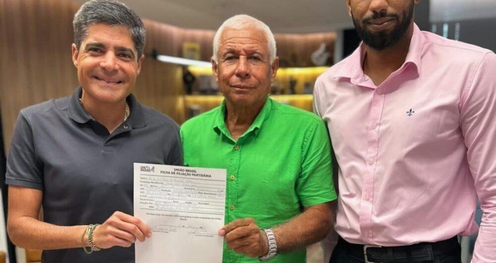 Capitão Azevedo se filia ao União Brasil e deve ser o vice de Pancadinha em Itabuna