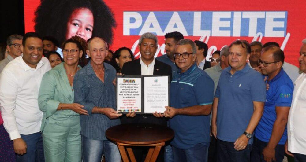 PAA vai distribuir 87 mil litros de leite por dia na Bahia