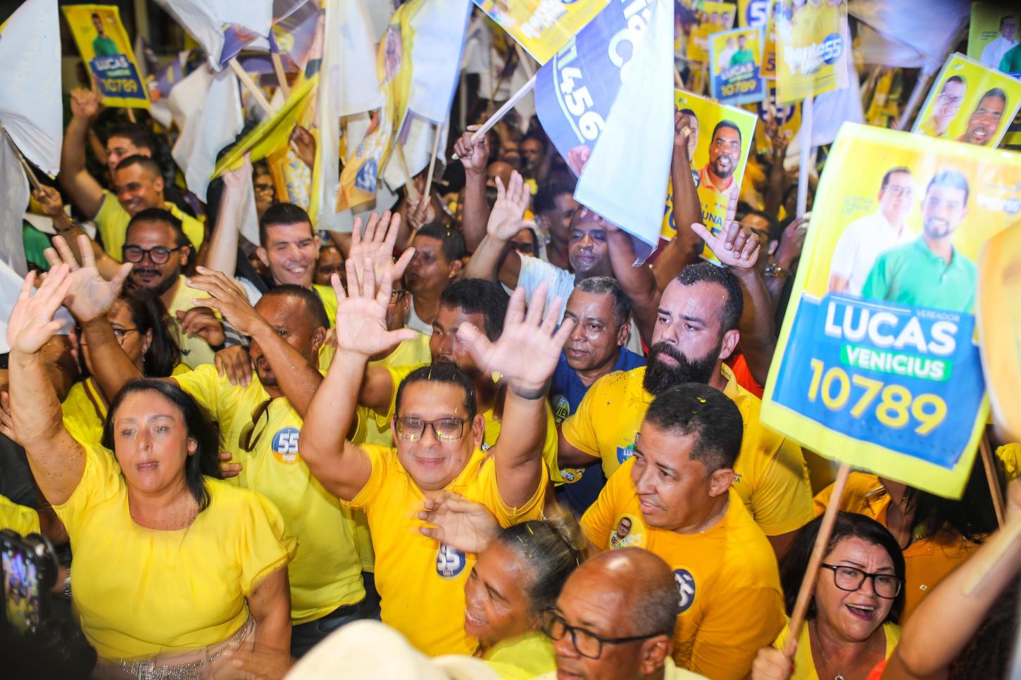 CAMINHADA NO SALOBRINHO FORTALECE APOIO A BENTO LIMA E MOBILIZA ONDA AMARELA