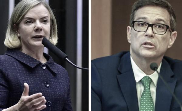 Gleisi Hoffmann Acusa Campos Neto de Sabotar Governo Lula com Altas Taxas de Juros