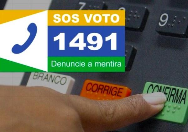 SOS Voto: saiba como funciona o número para denunciar mentiras sobre as Eleições 2024