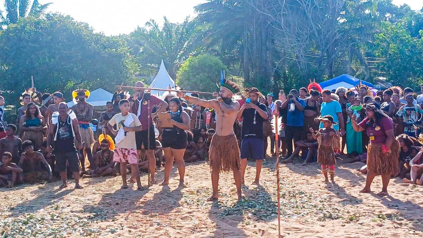 Começou a 9ª Edição dos Jogos Indígenas Estudantis Tupinambá em Olivença