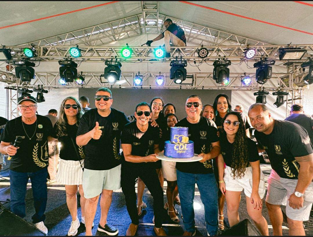 Feijoada Prime e homenagem a associados marcam celebração dos 50 anos da CDL de Ilhéus