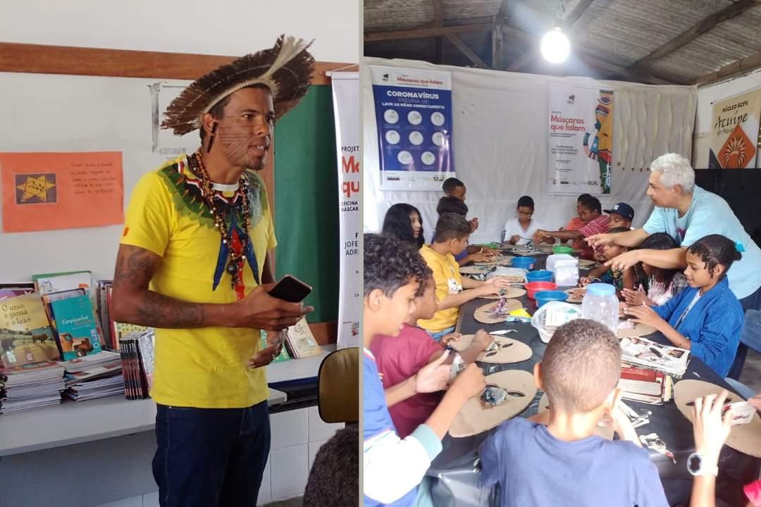 Oficinas fortalecem tradições dos indígenas Tupinambá de Olivença