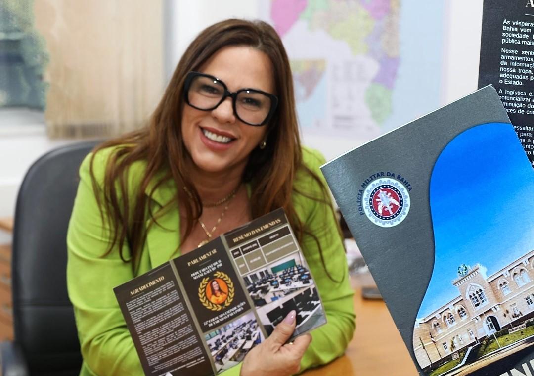 Colégio da Polícia Militar de Itabuna recebe recursos de Soane Galvão para novos computadores