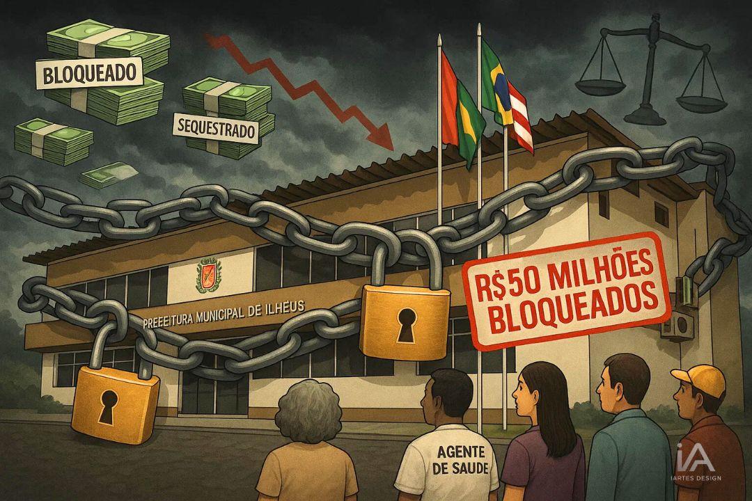 Ilhéus à beira do colapso financeiro