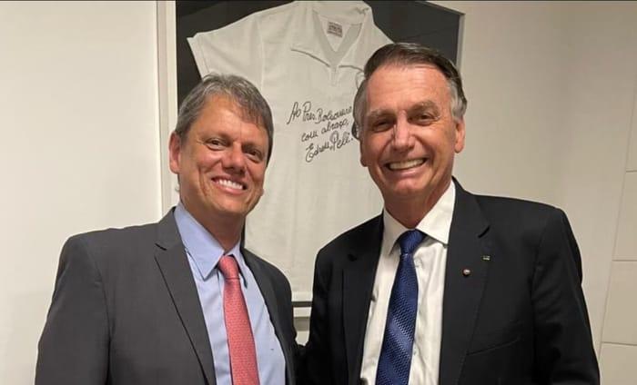 O ENCONTRO DE BOLSONARO COM TARCÍSIO