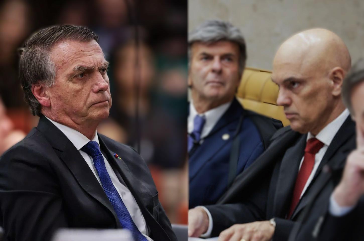 Frente a Frente com Moraes no STF, Bolsonaro diz estar tranquilo: 