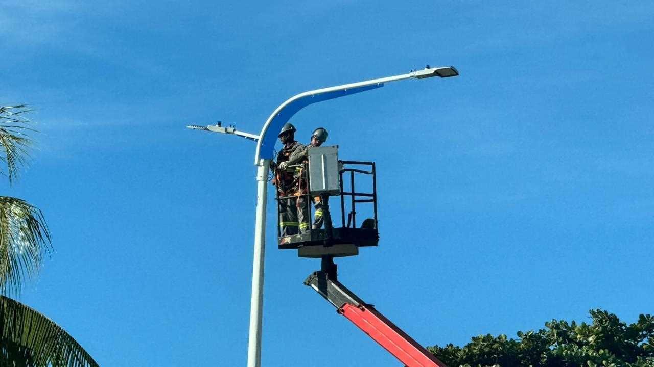 Ilhéus inicia modernização da iluminação na Avenida e Ponte Lomanto Júnior com tecnologia LED