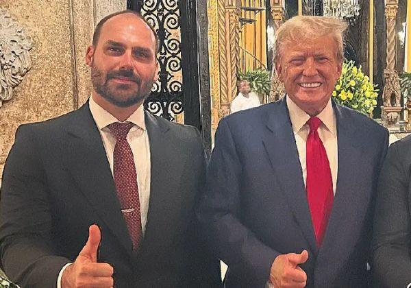 Eduardo Bolsonaro diz que está trabalhando para ampliar sanções dos EUA contra o Brasil
