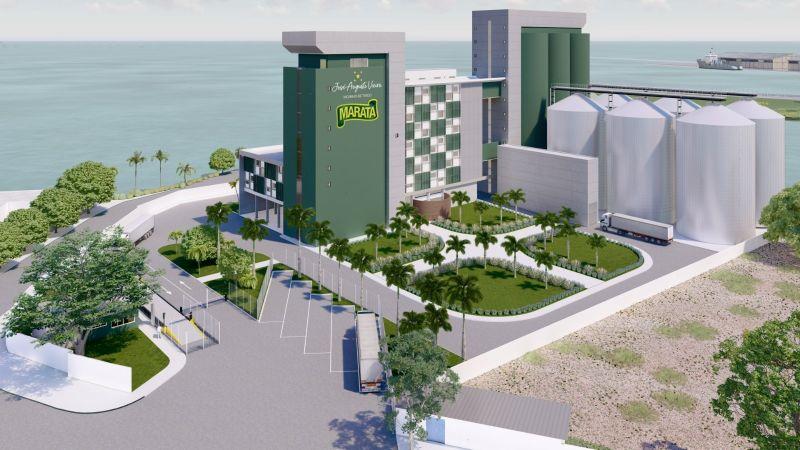 Grupo Maratá anuncia investimento de R$ 129 milhões em novo Moinho de Trigo no Porto de Ilhéus