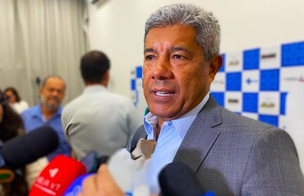 Jerônimo reforça apoio a aliados do PP na Alba e minimiza federação com União Brasil