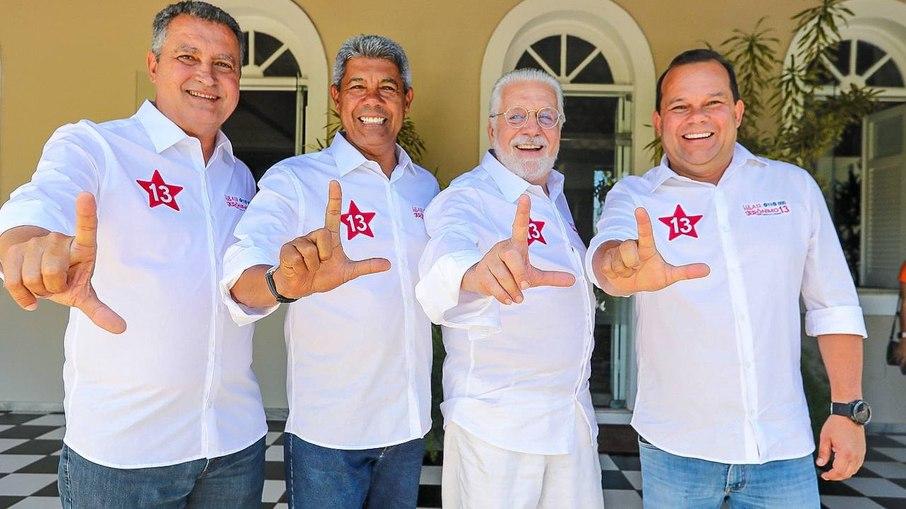 Chapa 4G é confirmada na Bahia e Wagner oficializa Geraldo Júnior como vice de Jerônimo