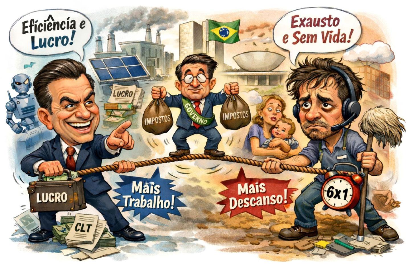 ENTRE O 6X1 E A ILUSÃO DO COLAPSO