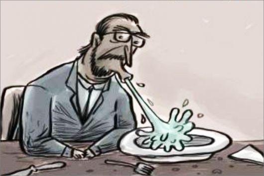 VÃO CUSPIR NO PRATO QUE COMEU