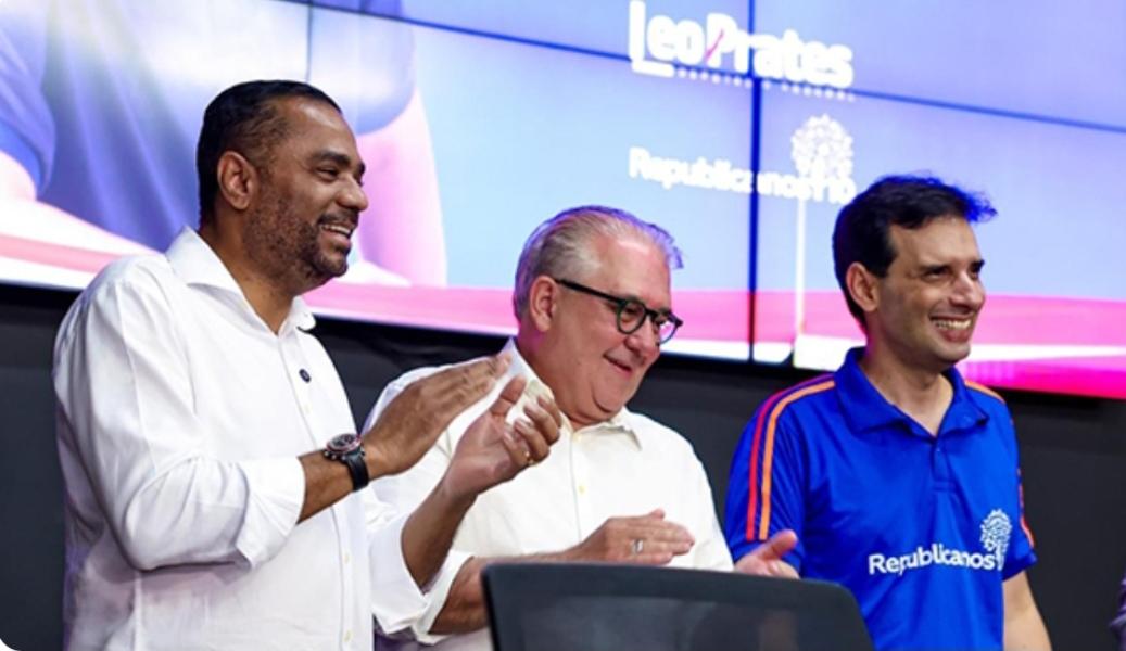 LEO PRATES, PDT E O REPUBLICANOS