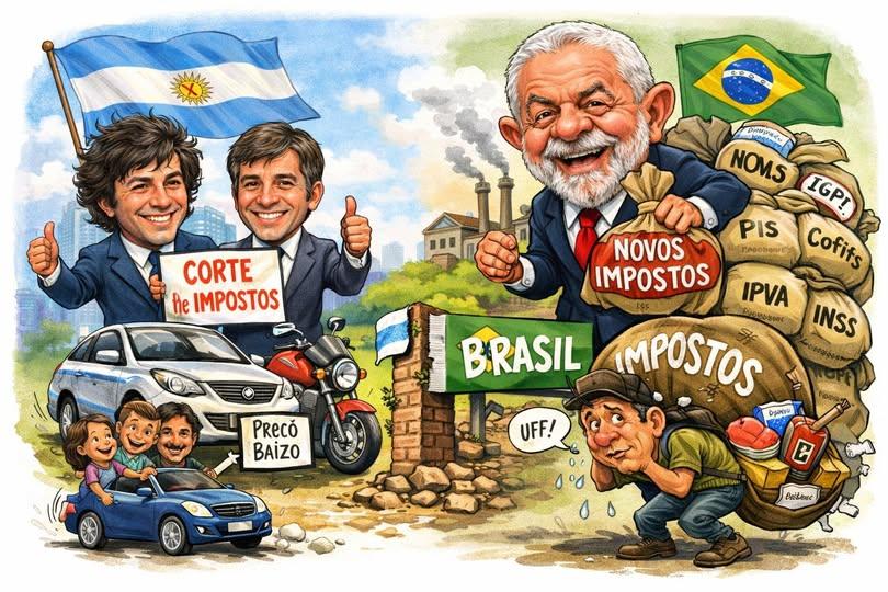 O PREÇO DE UM CARRO E O PESO DE UM PAÍS