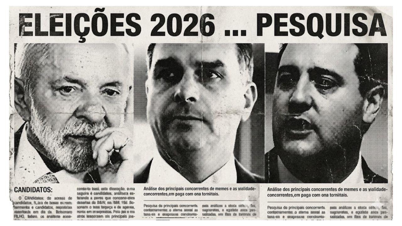 Pesquisa acende alerta e mostra Lula em empate técnico com Flávio Bolsonaro e Ratinho Junior