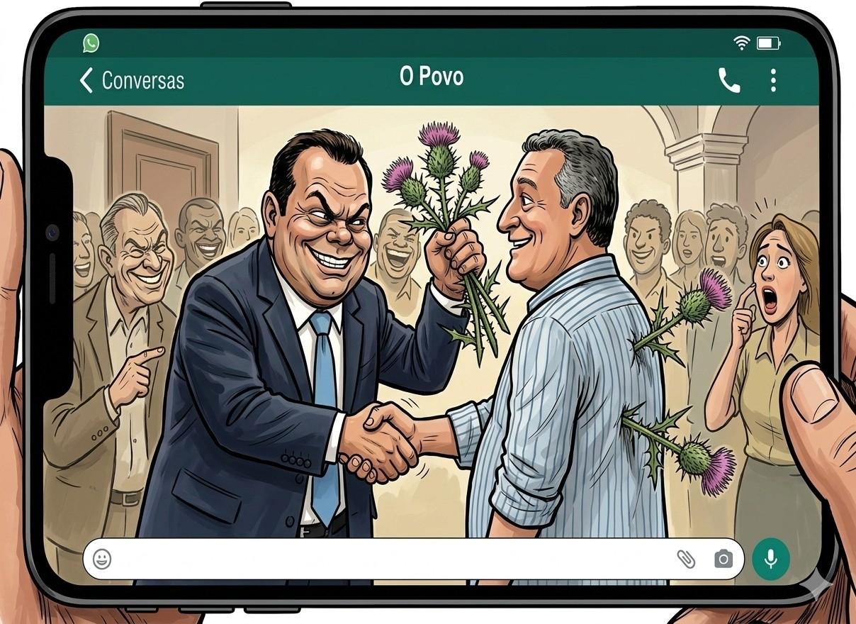 Rui Costa publica mensagem sobre falsidade após polêmica com vice governador Geraldo Júnior