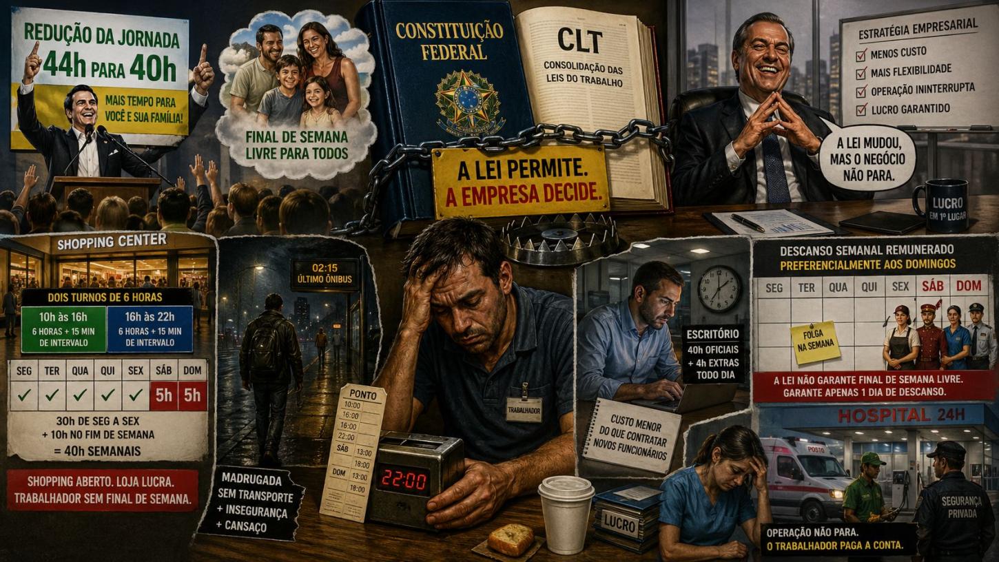 A FALÁCIA DA ESCALA 5X2 E A ILUSÃO DA NOVA PEC: UMA ANÁLISE TÉCNICA E JURÍDICA DA LEGISLAÇÃO TRABALHISTA