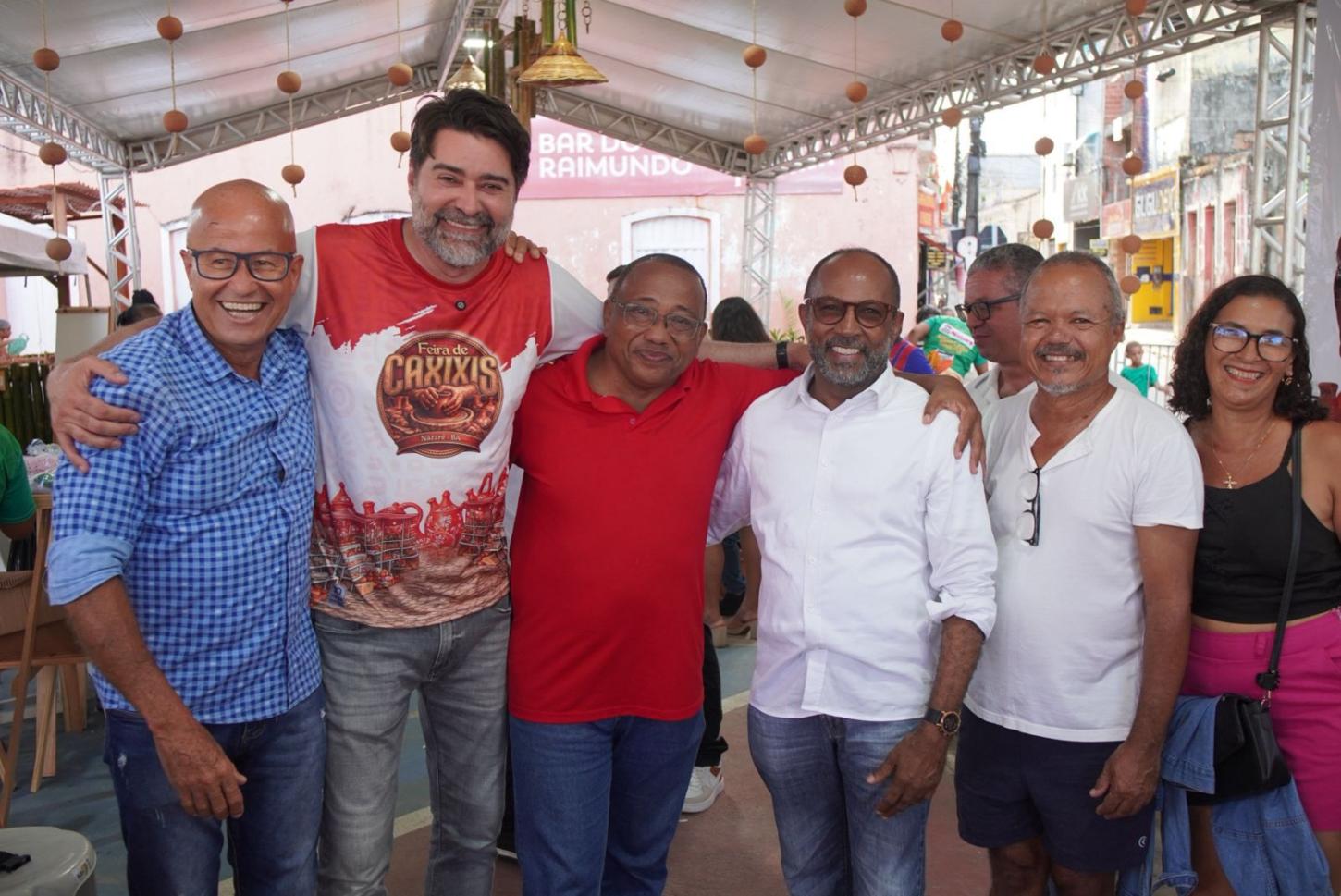 Bebeto exalta força da Feira de Caxixis e amplia diálogo com comunidades em Nazaré