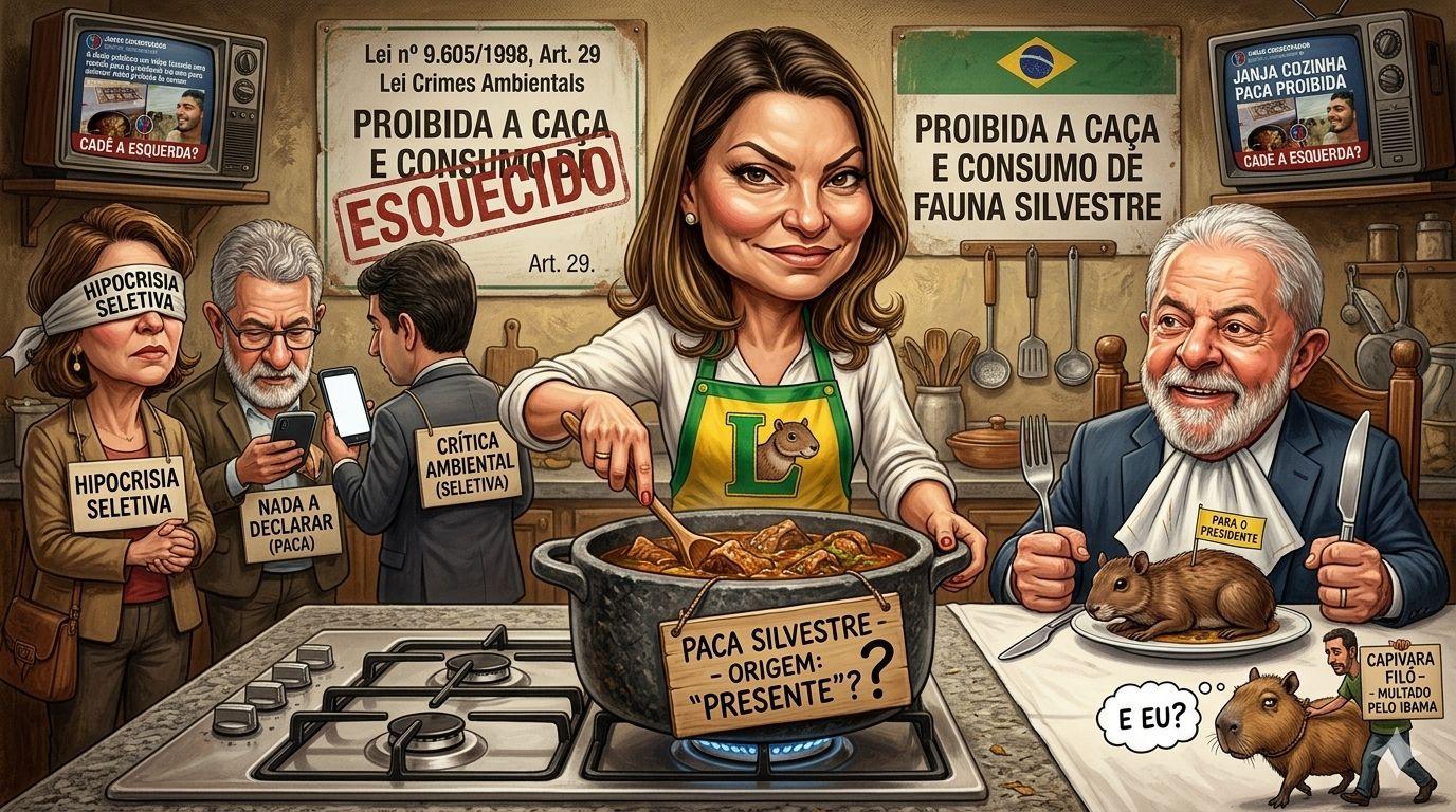 O SABOR AMARGO DA PACA: ENTRE A LEI, A TRANSPARÊNCIA E O SILÊNCIO SELETIVO