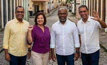 Os preferidos das rodas de conversa e dos bastidores da política ilheense: Magno, Adélia, Bebeto e Marão.