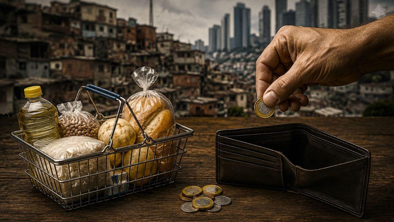 Conta que não fecha: Salário mínimo de R$ 1.621 é insuficiente para garantir vida digna em todo o Brasil, aponta Cebrap.