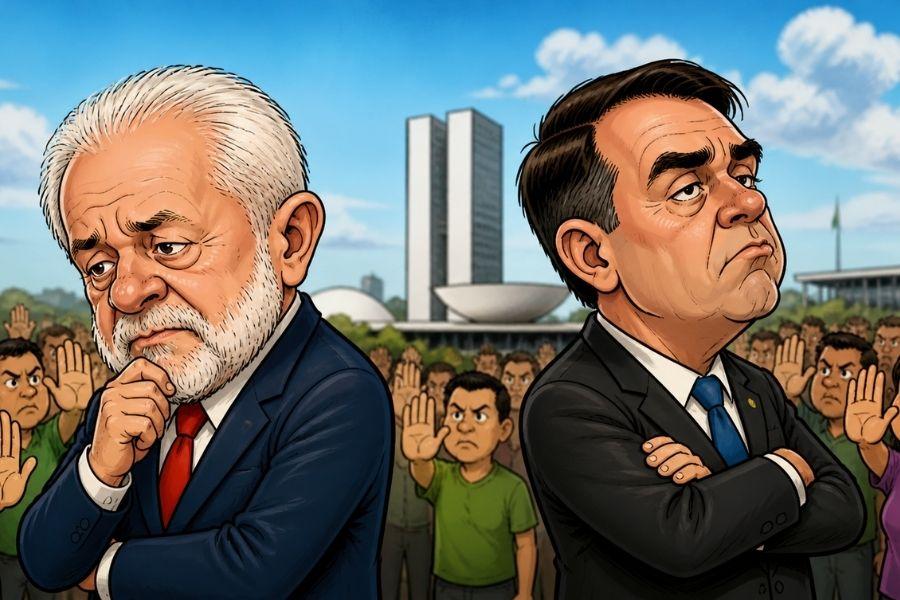 O Labirinto de 2026: Alta rejeição a Lula e Flávio Bolsonaro desafia os polos e reativa a Terceira Via