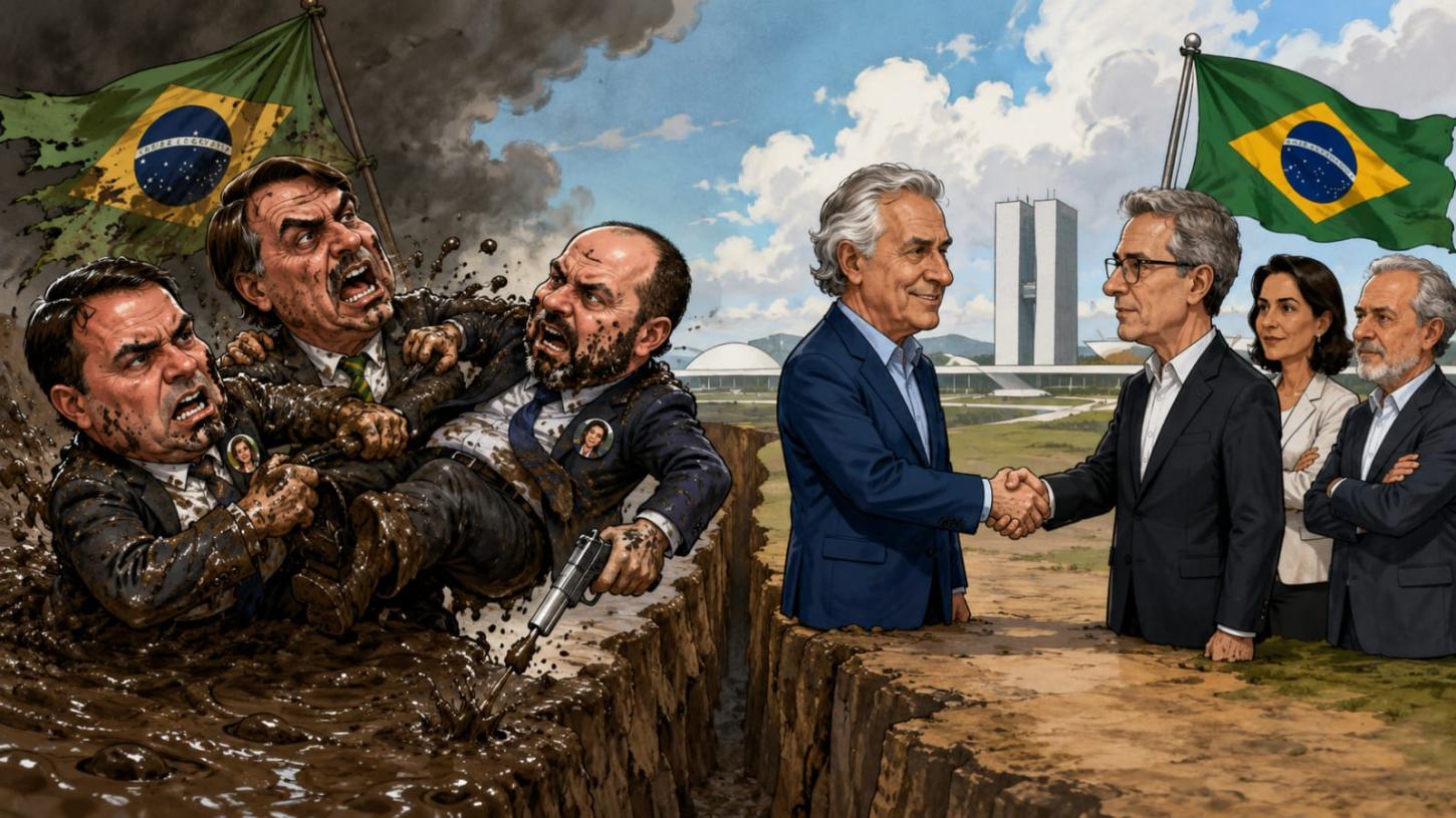 A DIREITA BOLSONARISTA VERSUS A DIREITA QUE TEM O RESPEITO DA ESQUERDA