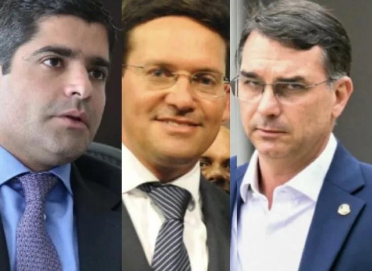 A CONVENÇÃO DE ACM NETO, JOÃO ROMA E FLÁVIO BOLSONARO