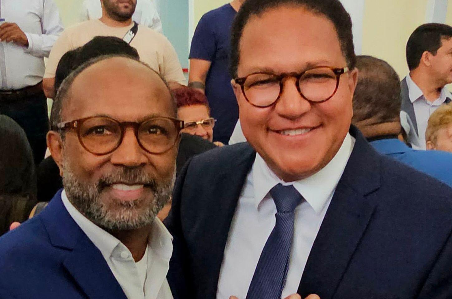 Bebeto e Augusto Castro