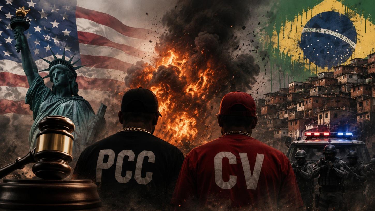 Soberania ou Proteção? O Debate Nacional Sobre o PCC, o CV e a Decisão dos Estados Unidos