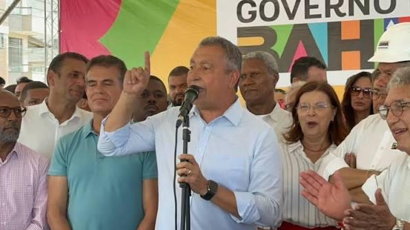 Tensão Política: Rui Costa critica ausência deprefeito de Ilhéus em inauguração de obra