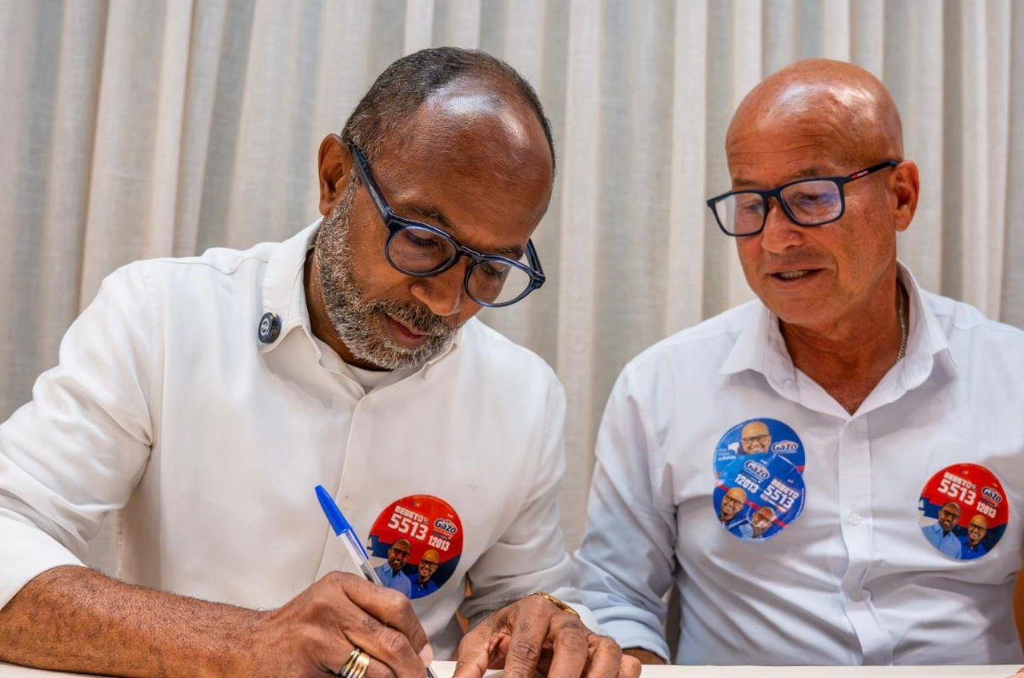 Bebeto e Gazo assinam Carta de Compromisso com as famílias atípicas da Bahia