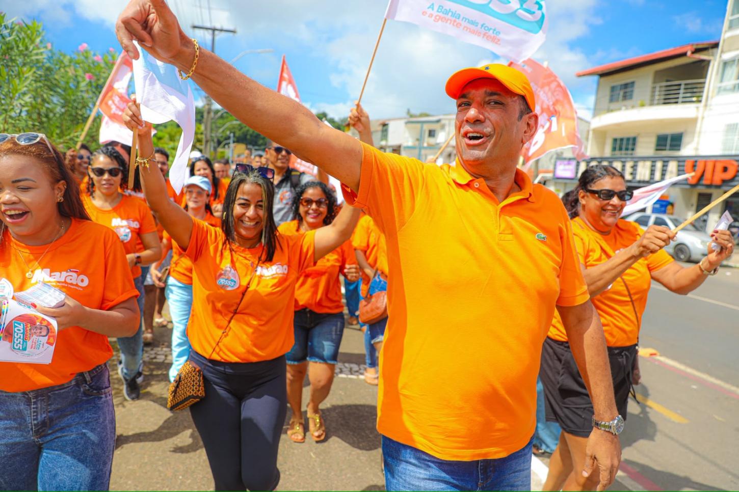 Marão reúne apoiadores e dá início à campanha com foco em uma Bahia mais forte