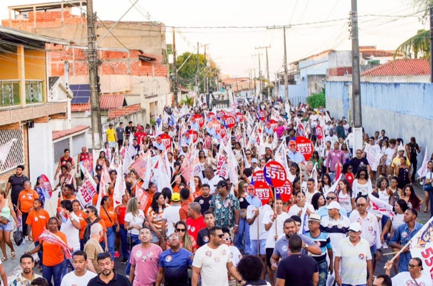 Caminhada de Bebeto