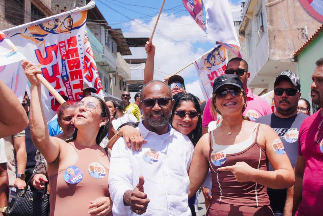 Bebeto amplia mobilização do Time de Lula em Itabuna e Ilhéus na reta final da campanha