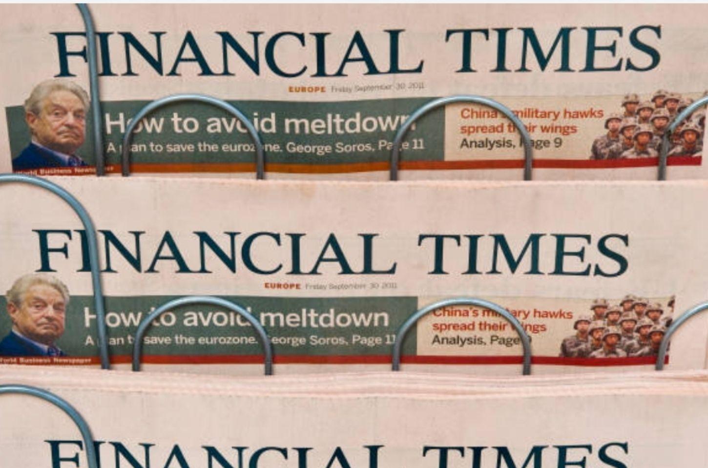 EDITORIAL DO FINANCIAL TIMES E O 