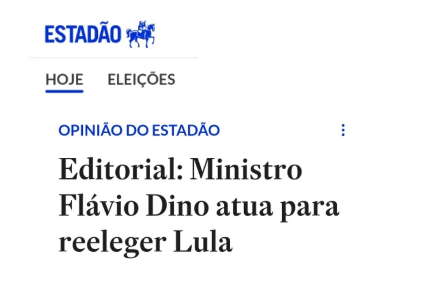 EDITORIAL: MINISTRO ANDRÉ MENDONÇA ATUA PARA ELEGER FLÁVIO